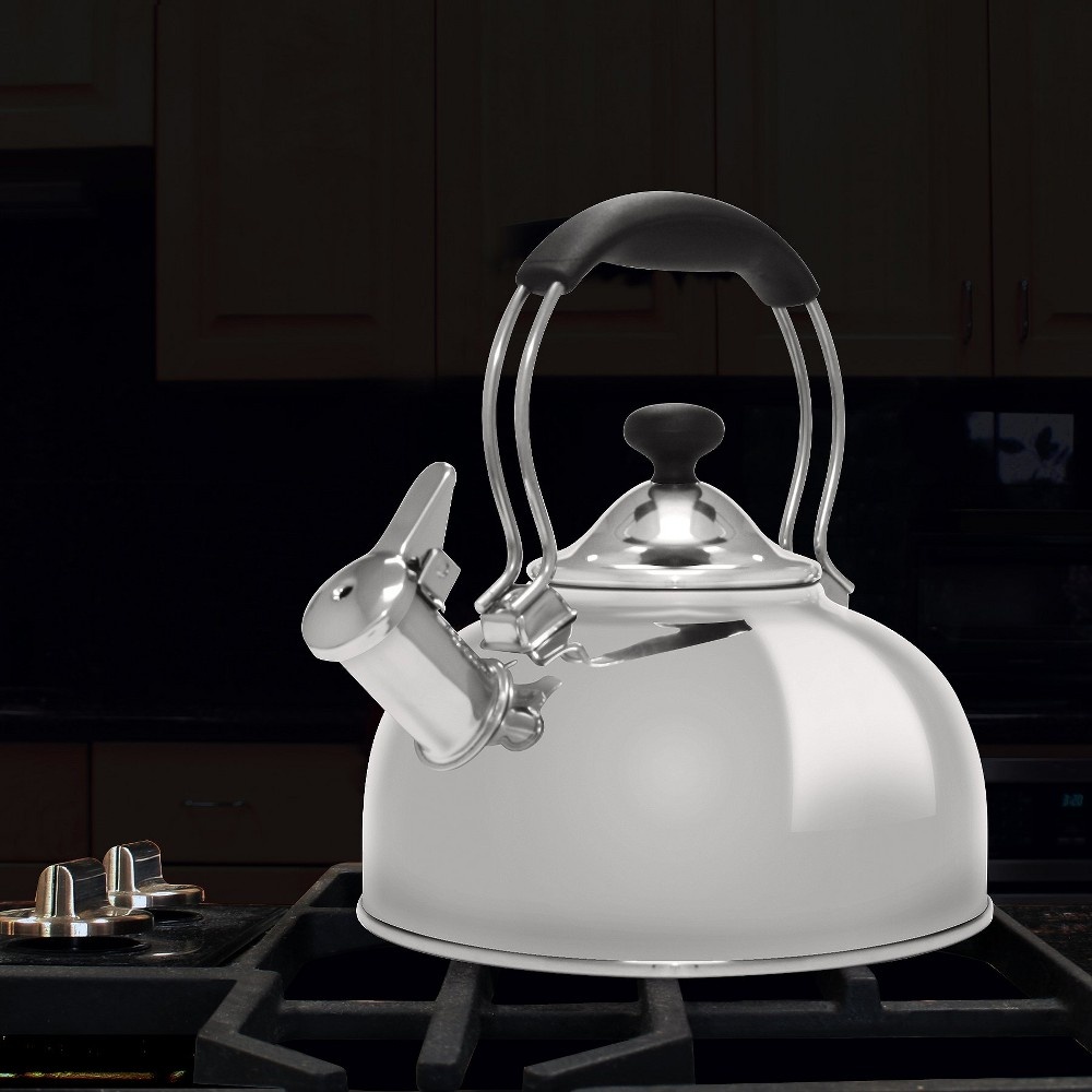 slide 7 of 10, Chantal Teakettle - Stainless Steel, 1.8 qt