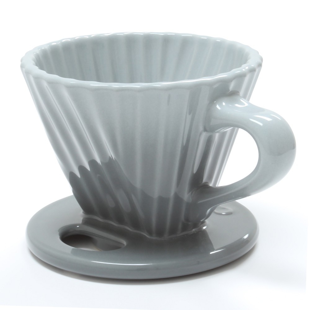 slide 9 of 12, Chantal Ceramic Pour Over - Fade Gray, 1 ct