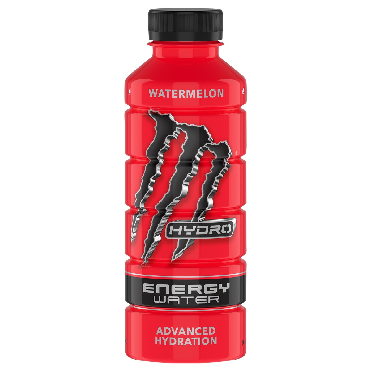 slide 1 of 2, Monster Hydro Energy Water Watermelon Energy Drink - 20 fl oz, 20 fl oz