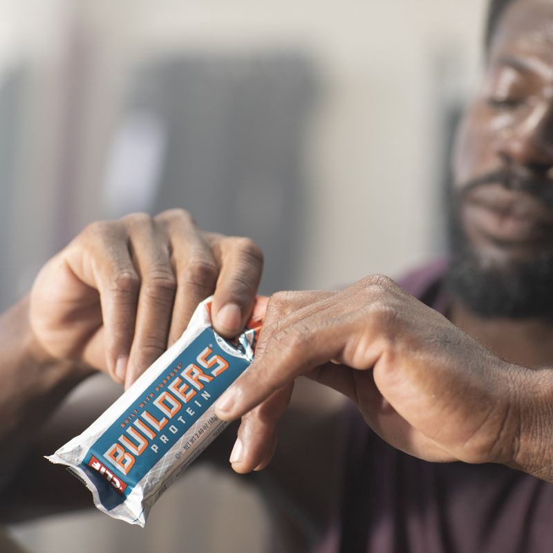 slide 3 of 9, CLIF Builder's CLIF Bar Builders Protein Bars - Chocolate Peanut Butter - 20g Protein - 6ct, 20 gram, 6 ct