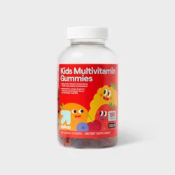 Kids' Multivitamin Gummies - Fruit Flavors - 190ct - up&up™
