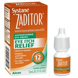 Zaditor Eye Allergy Itch Relief Eye Drops - 0.17 fl oz