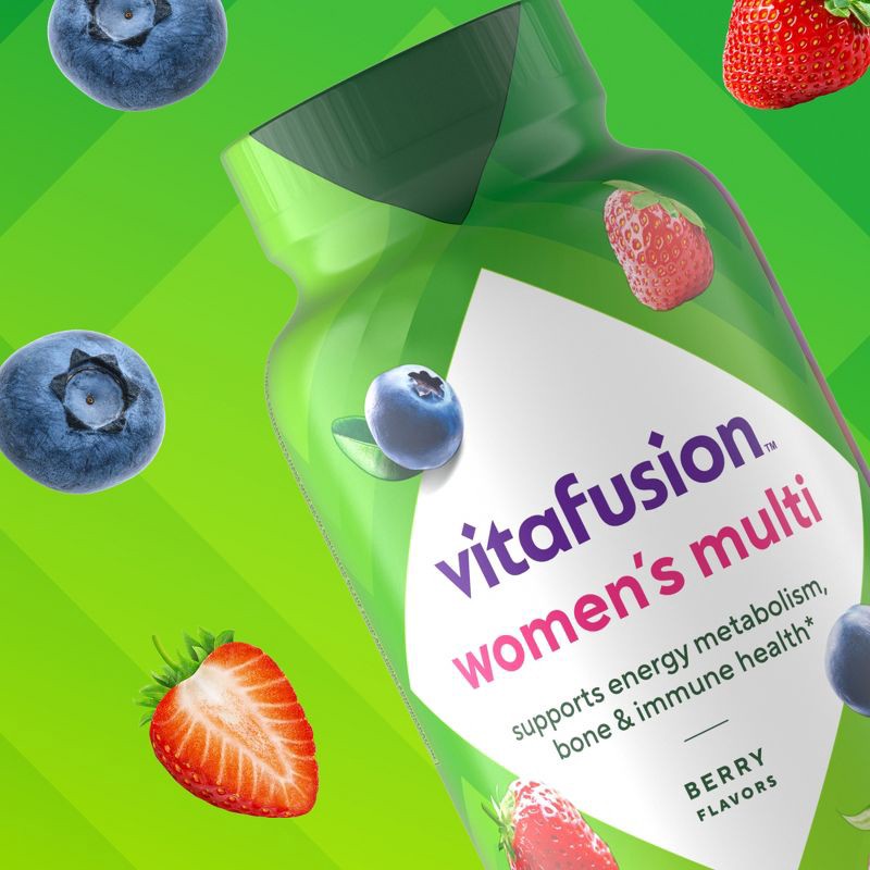 slide 2 of 11, Vitafusion Women's Multivitamin Gummies - Berry - 150ct, 150 ct