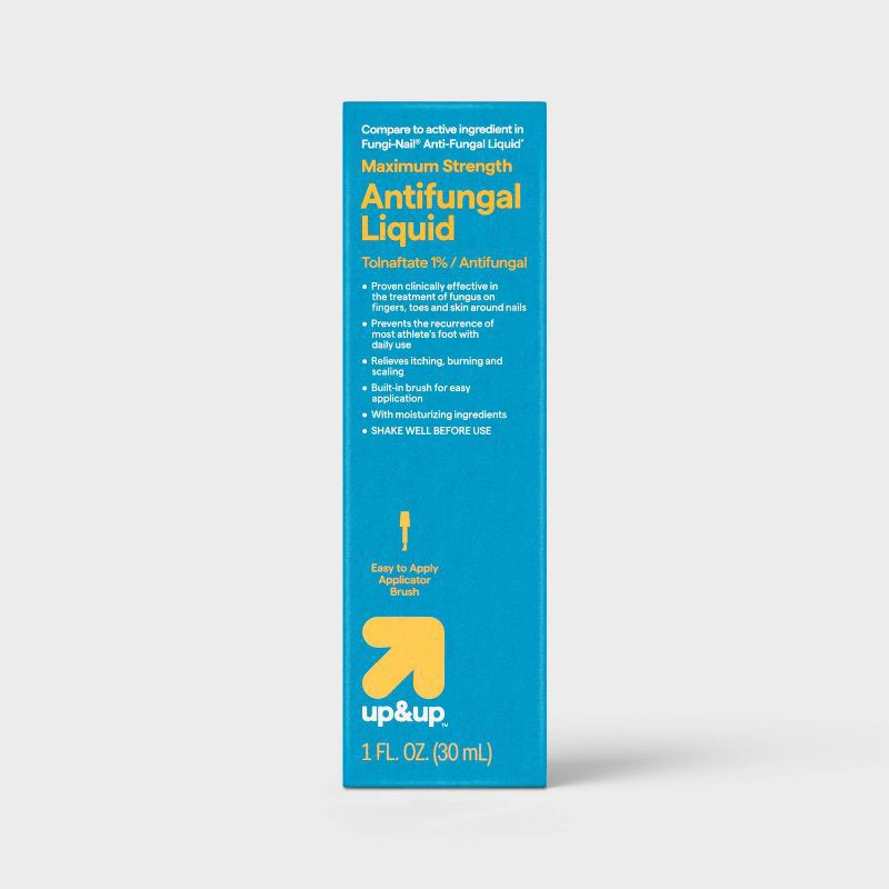 slide 1 of 5, Antifungal Maximum Strength Liquid - 1oz - up&up™, 1 oz