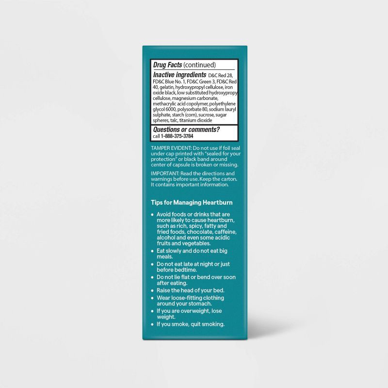 slide 5 of 7, Lansoprazole 15mg Acid Reducer Delayed Release Capsules - 42ct - up&up™, 42 ct; 15 mg