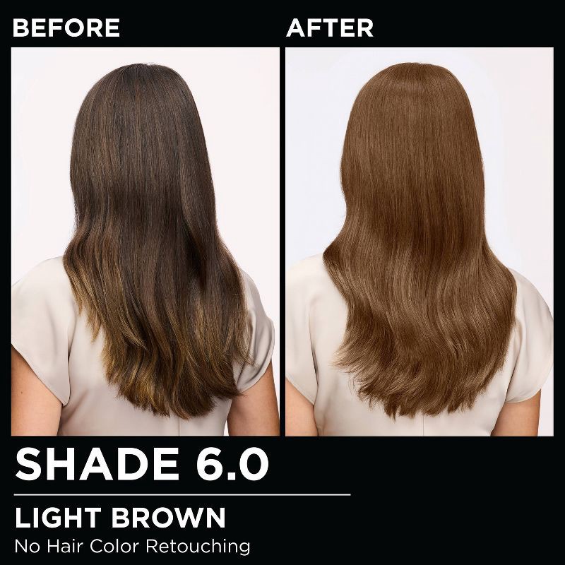 slide 7 of 10, Garnier Olia Brilliant Color - 6.0 Light Brown - 6.3 fl oz, 6.3 fl oz