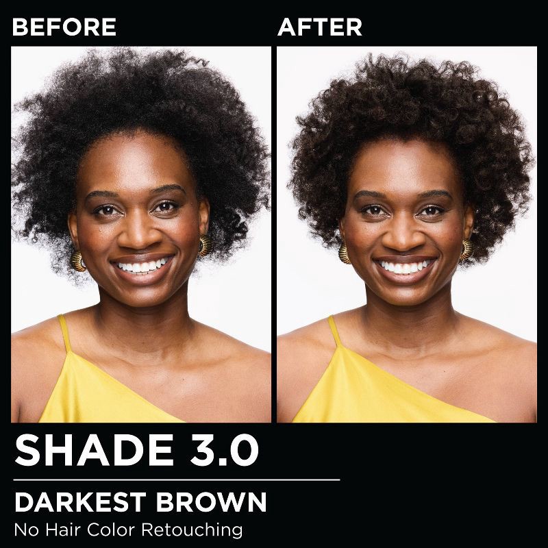 slide 3 of 10, Garnier Olia Brilliant Color - 3.0 Darkest Brown - 6.3 fl oz, 6.3 fl oz
