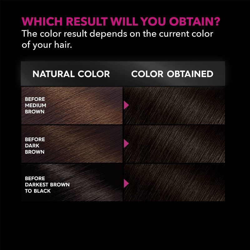 slide 4 of 9, Garnier Olia Brilliant Color - 3.0 Darkest Brown - 6.3 fl oz, 6.3 fl oz