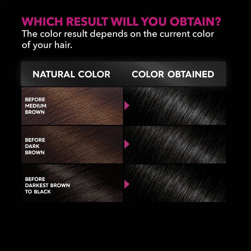 slide 6 of 8, Garnier Olia Brilliant Color - 1.0 Black - 6.3 fl oz, 6.3 fl oz