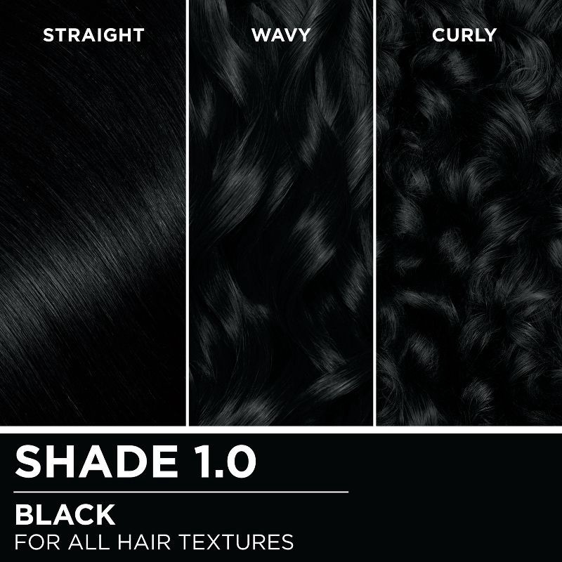 slide 8 of 10, Garnier Olia Brilliant Color - 1.0 Black - 6.3 fl oz, 6.3 fl oz
