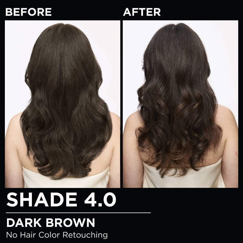 slide 7 of 10, Garnier Olia Brilliant Color - 4.0 Dark Brown, 1 ct