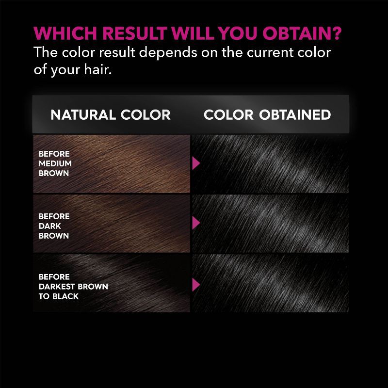 slide 5 of 9, Garnier Olia Brilliant Color - 2.0 Soft Black - 6.3 fl oz, 6.3 fl oz