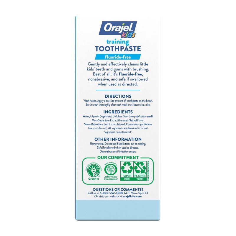 slide 2 of 10, Orajel Kids Paw Patrol Fluoride-Free Training Toothpaste - Fruity Fun - 1.5oz, 1.5 oz