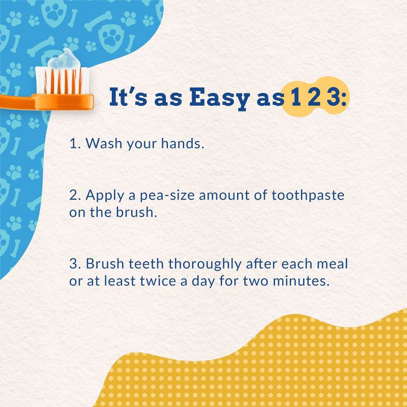 slide 6 of 10, Orajel Kids Paw Patrol Fluoride-Free Training Toothpaste - Fruity Fun - 1.5oz, 1.5 oz