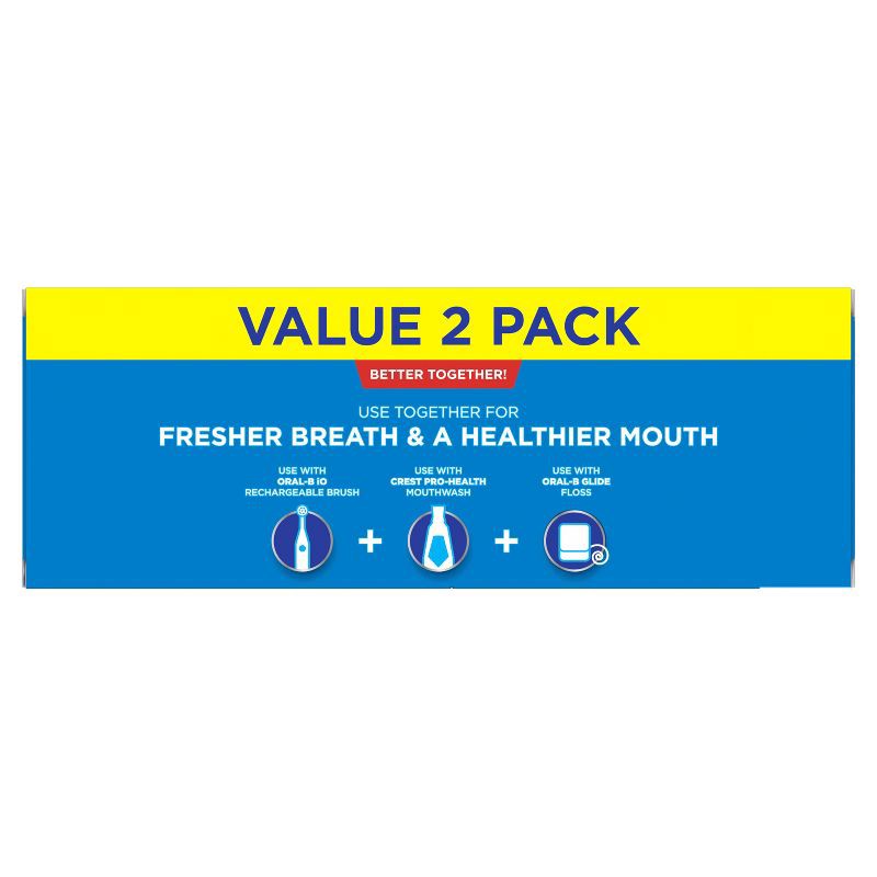 slide 9 of 10, Crest + Scope Complete Whitening Toothpaste - Minty Fresh - 5.4oz/2pk, 5.4 oz, 2 ct