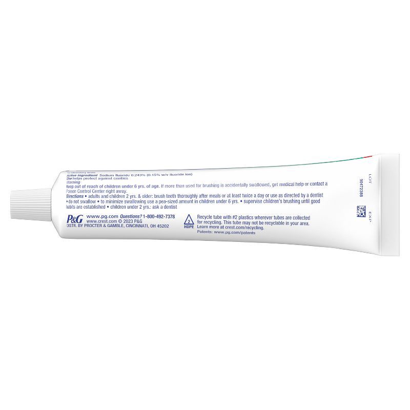 slide 9 of 10, Crest + Scope Complete Whitening Toothpaste, Minty Fresh - 5.4oz/2pk, 5.4 oz, 2 ct