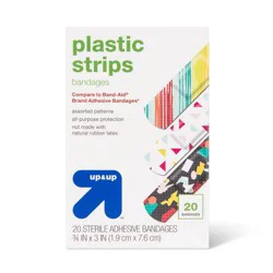 Fancy Patterned Bandages - 20ct - up&up™