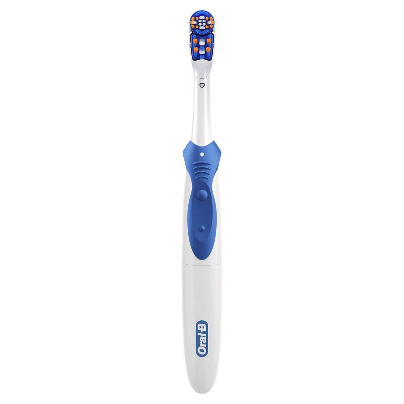 slide 2 of 8, Oral-B 3D White Battery Power Electric Toothbrush - 1ct, 1 ct