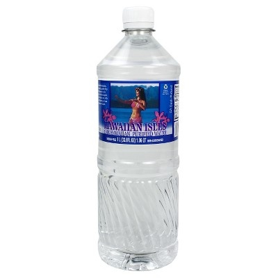 slide 1 of 1, Hawaiian Isles Purified Water Bottle, 1 liter