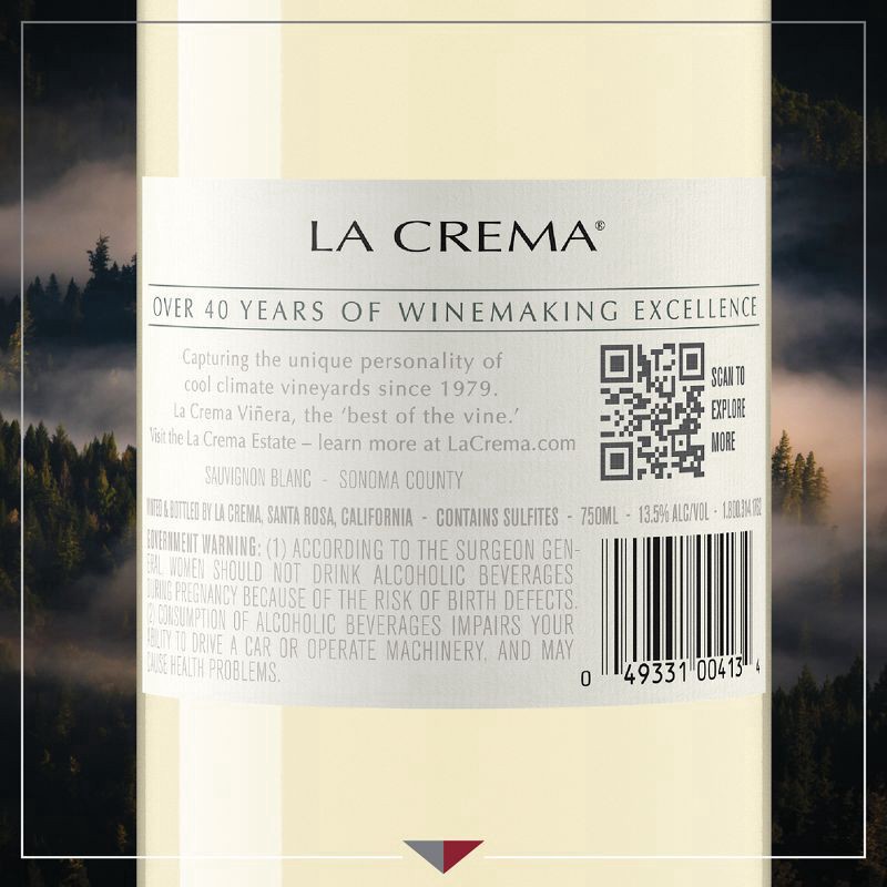 slide 4 of 8, La Crema Sonoma County Sauvignon Blanc 750 ml, 750 ml