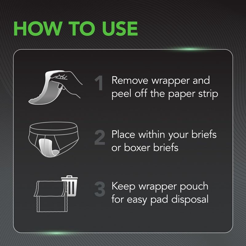 slide 7 of 9, Depend Guards/Incontinence Bladder Control Pads for Men - Maximum Absorbency - 52ct, 52 ct