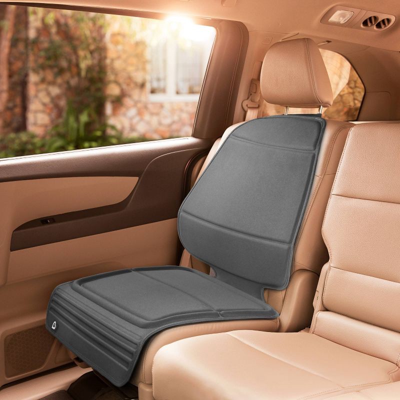 slide 6 of 7, Munchkin Elite Seat Guardian Car Seat Protector, Crash Test Approved - Dark Gray, 1 ct