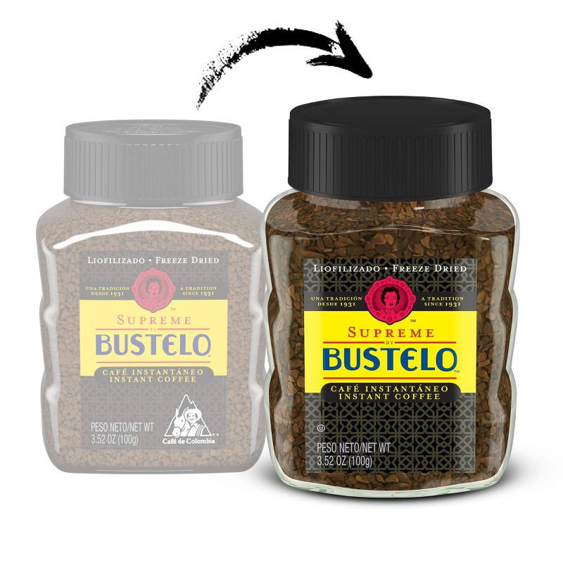 slide 2 of 5, Cafe Bustelo Café Bustelo Supreme Freeze Dried Instant Coffee - 3.52oz, 3.52 oz