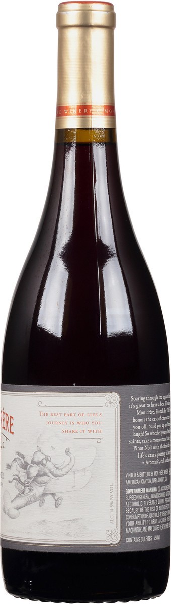 slide 5 of 7, Mon Frere Pinot Noir, 750ml, 750 ml
