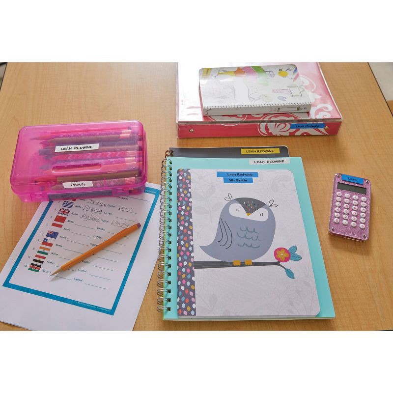 slide 2 of 5, DYMO LetraTag 100T Table Top Label Maker: Gray, Battery-Powered, Plastic, Requires 4 AA Alkaline Batteries, 9"x8.6"x3.3", 1 ct