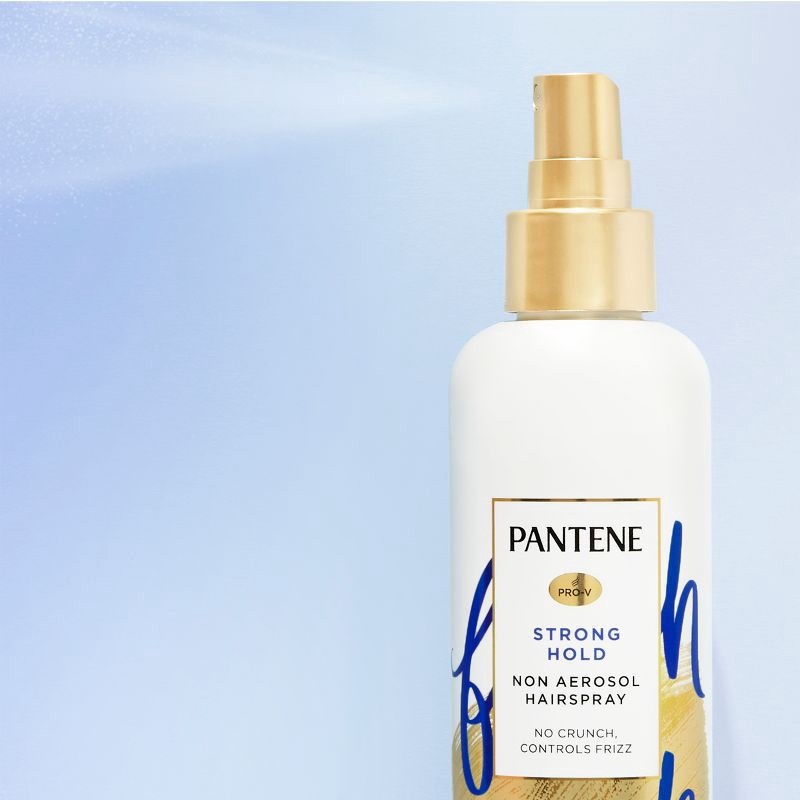 slide 5 of 9, Pantene Pro-V Level 4 Strong Hold Anti Humidity Non Aerosol Hair Spray for Frizz Control - 8.5 fl oz, 8.5 fl oz