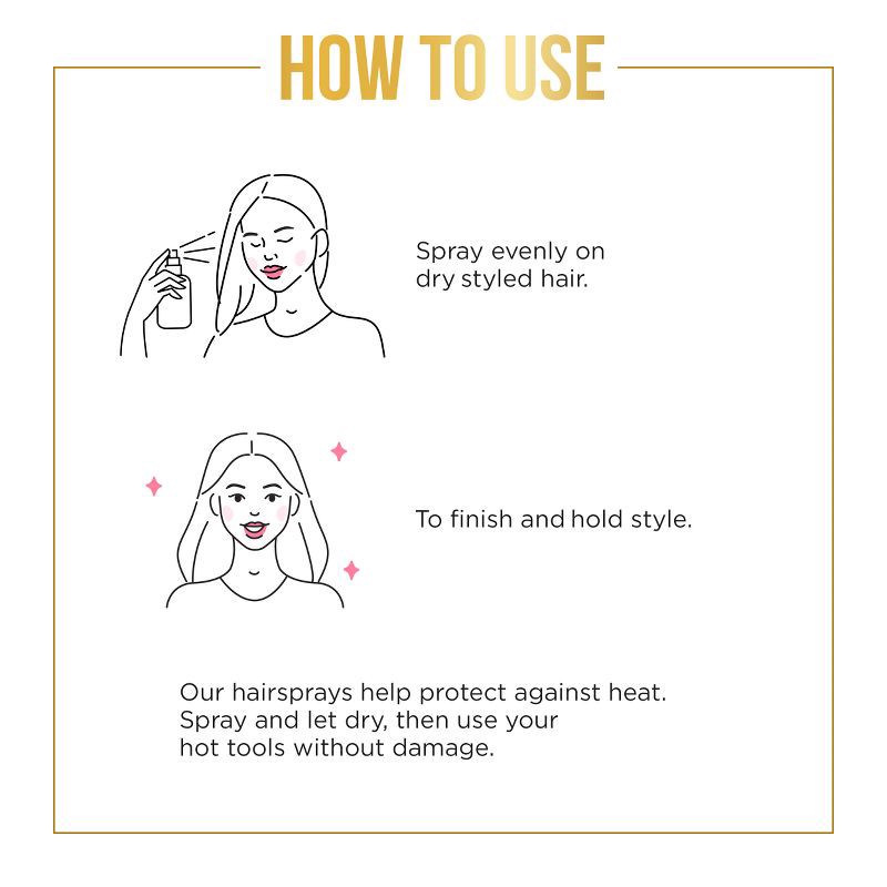 slide 8 of 9, Pantene Pro-V Level 4 Strong Hold Anti Humidity Non Aerosol Hair Spray for Frizz Control - 8.5 fl oz, 8.5 fl oz