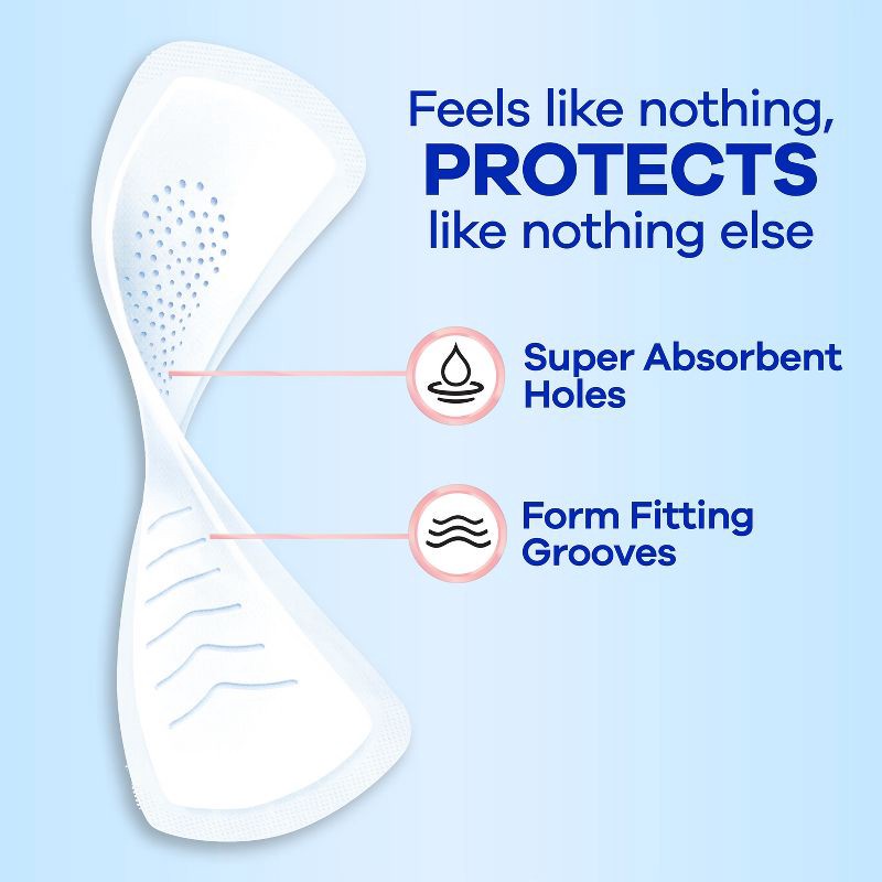slide 3 of 11, Always Infinity FlexFoam Pads without Wings - Super Absorbency - Unscented - Size 2 - 32ct, 2 x 32 ct