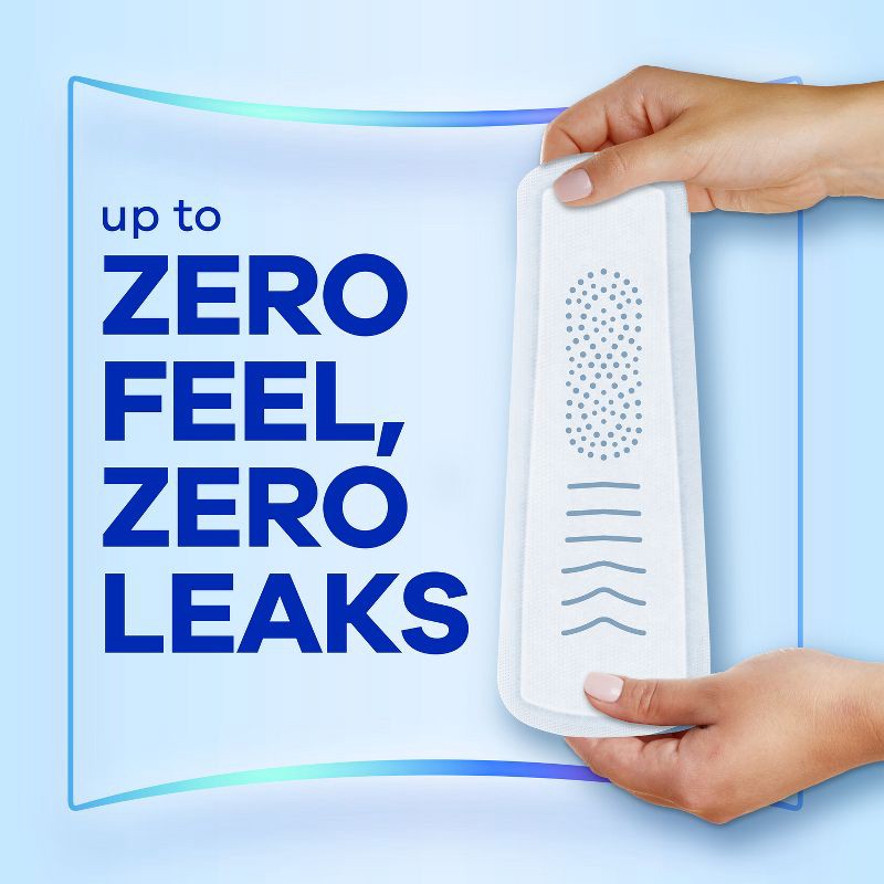 slide 4 of 11, Always Infinity FlexFoam Pads without Wings - Super Absorbency - Unscented - Size 2 - 32ct, 2 x 32 ct