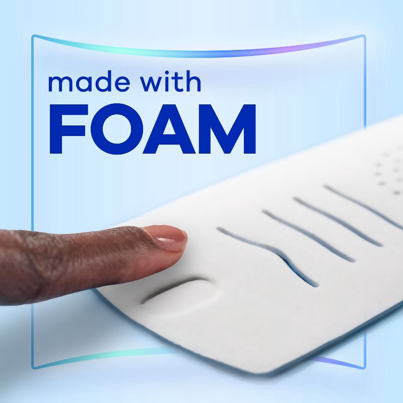 slide 8 of 11, Always Infinity FlexFoam Pads without Wings - Super Absorbency - Unscented - Size 2 - 32ct, 2 x 32 ct