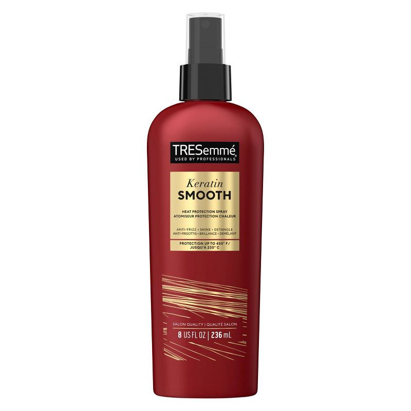 slide 2 of 8, Tresemme Heat Protect Spray for 5-in-1 Anti-Frizz Control Keratin Smooth with Marula Oil - 8oz, 8 oz