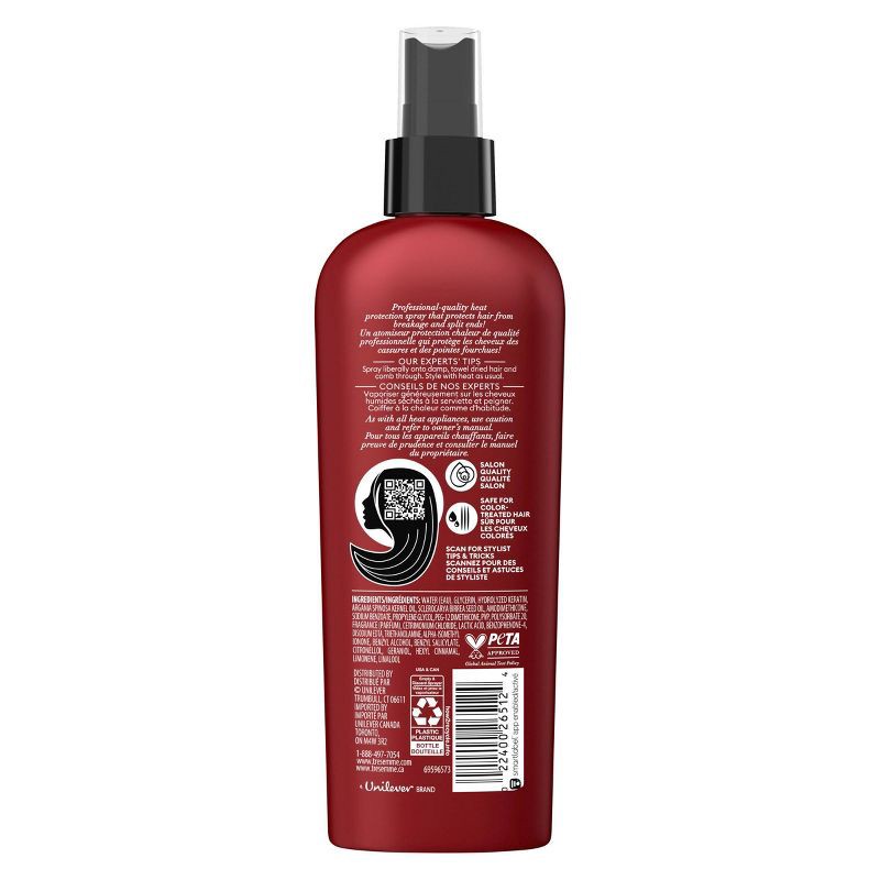 slide 3 of 8, Tresemme Heat Protect Spray for 5-in-1 Anti-Frizz Control Keratin Smooth with Marula Oil - 8oz, 8 oz