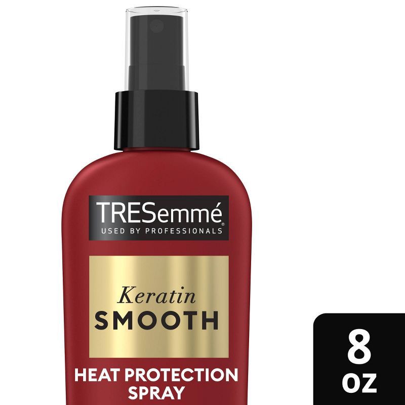 slide 1 of 8, Tresemme Heat Protect Spray for 5-in-1 Anti-Frizz Control Keratin Smooth with Marula Oil - 8oz, 8 oz