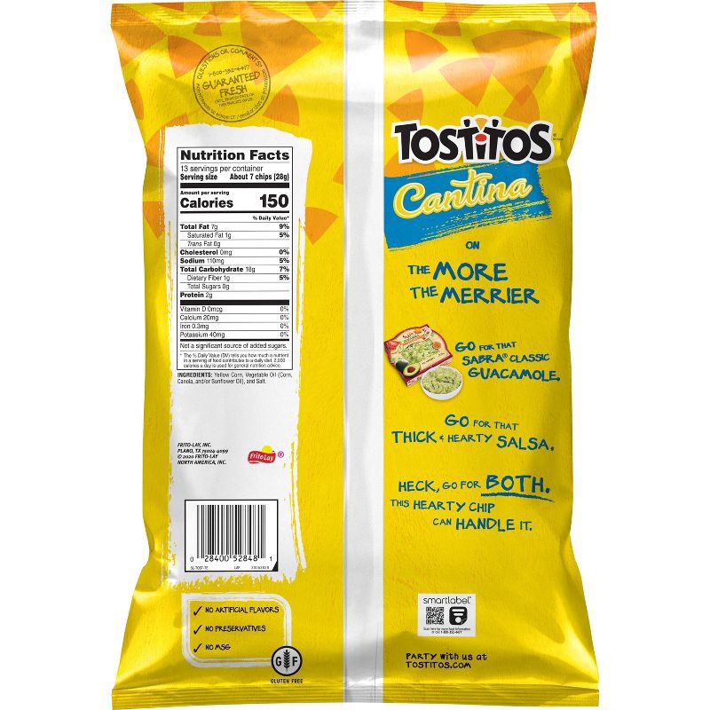 slide 2 of 3, Tostitos Cantina Traditional Tortilla Chips - 13oz, 13 oz