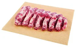 Raley's Pork Whole Back Ribs per lb