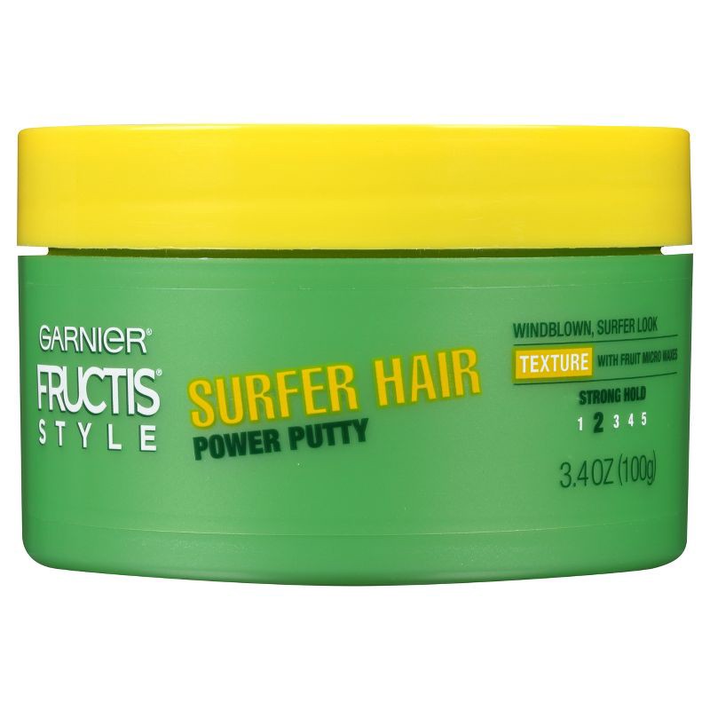 slide 1 of 5, Garnier Fructis Style Surfer Hair Power Putty - 3.4oz, 3.4 oz