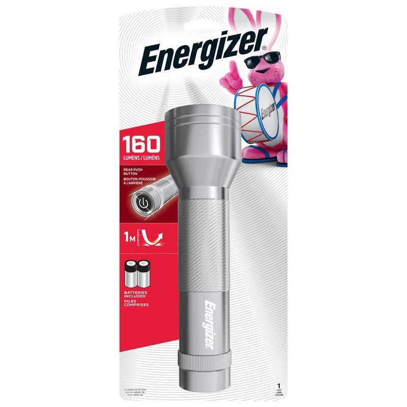 slide 1 of 4, Energizer LED Metal Flashlight, 1 ct