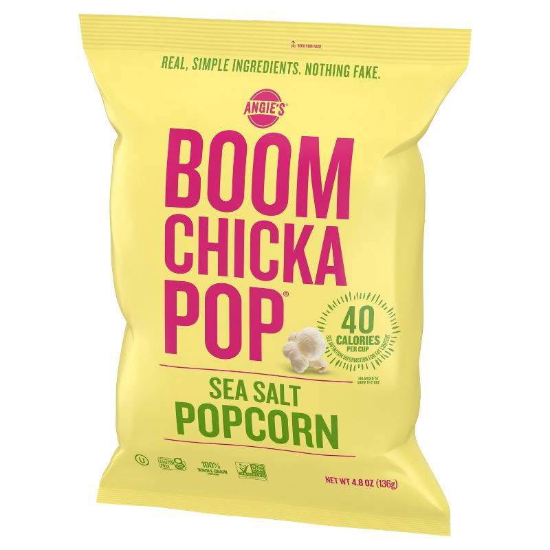 slide 7 of 7, Angie's Boomchickapop Sea Salt Popcorn - 4.8oz, 4.8 oz