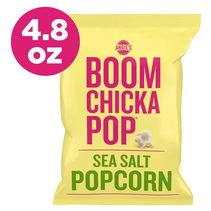 slide 1 of 7, Angie's Boomchickapop Sea Salt Popcorn - 4.8oz, 4.8 oz