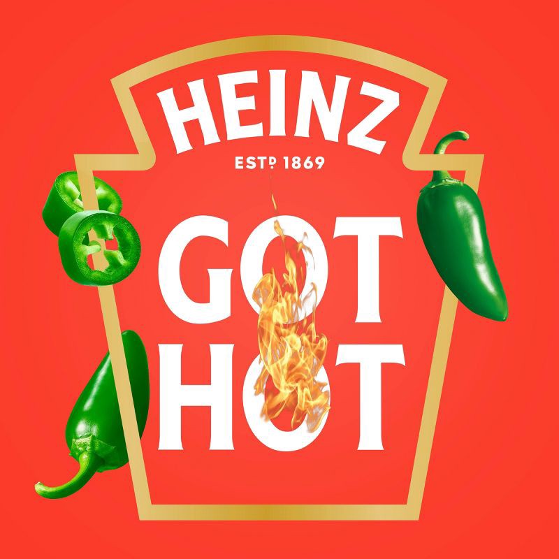 slide 2 of 9, Heinz Jalapeno Tomato Ketchup - 14oz, 14 oz