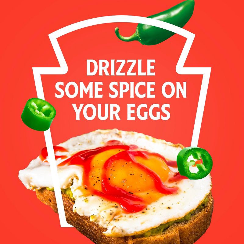 slide 6 of 9, Heinz Jalapeno Tomato Ketchup - 14oz, 14 oz