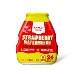 Strawberry Watermelon Liquid Water Enhancer - 1.62 fl oz Bottle - Market Pantry