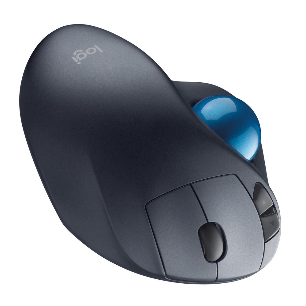 slide 2 of 5, Logitech M570 Wireless Trackball Mouse - Gray , 1 ct