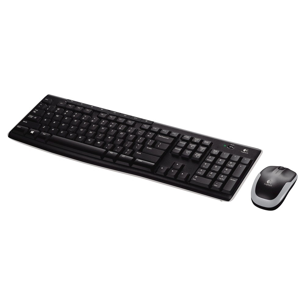 slide 2 of 6, Logitech Combo MK270 With Keyboard And Mouse - Black (920-004536), 1 ct