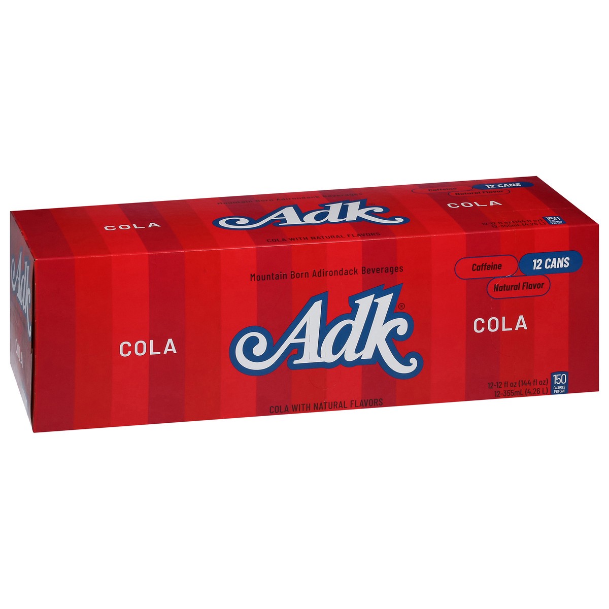slide 3 of 4, ADK Natural Cola 12 - 12 fl oz Cans, 144 fl oz