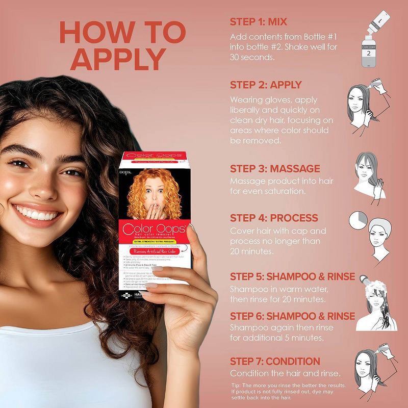 slide 5 of 7, Color Oops Extra Strength Hair Color Remover - 4 fl oz, 4 fl oz